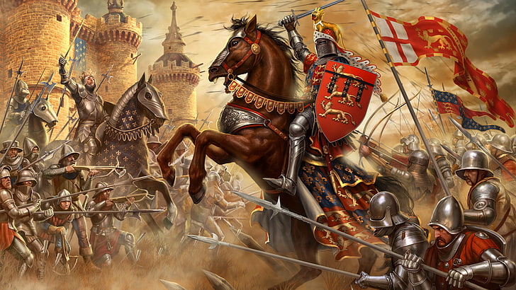 Fortress Warriors Knights The Battle Of Crecy Wallpaper Preview, Stay Curioussis