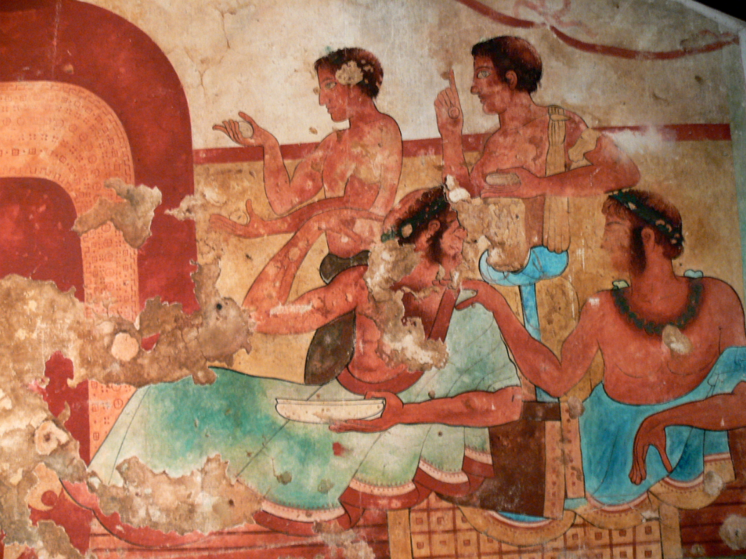 ট্রুসকান ভোজের সমাধিচিত্র