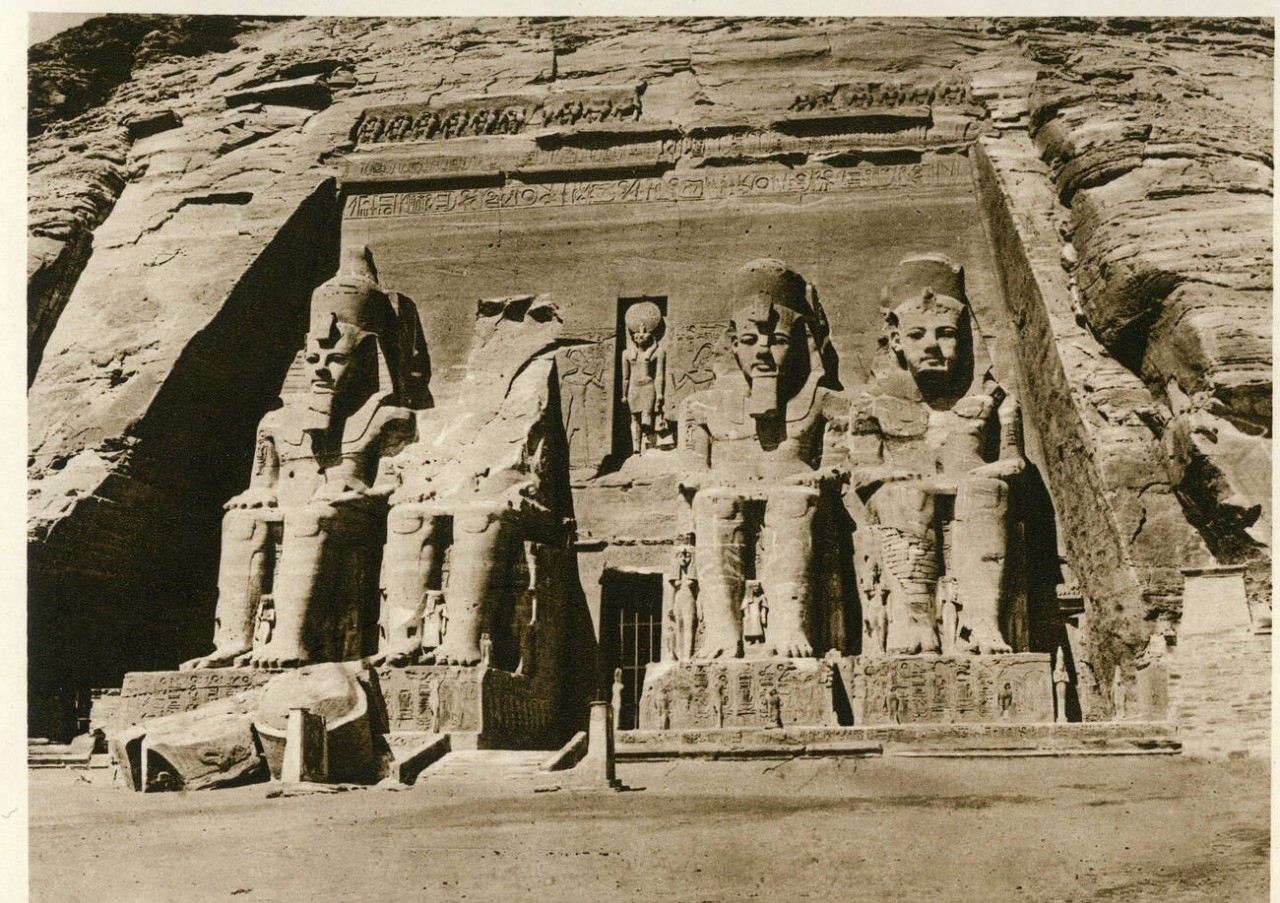 Ramesses II statue Abu Simbel temple Egypt