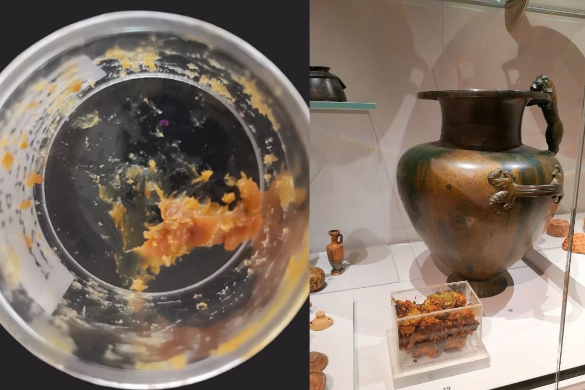 ৫৫০০ বছরের পুরোনো মধু পাত্র